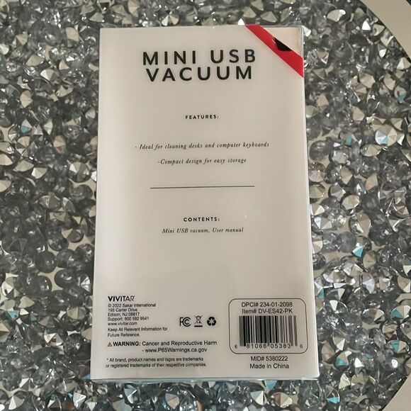 Cute kawaii Mini compact portable travel usb vacuum cleaner for office space - Picture 5 of 8